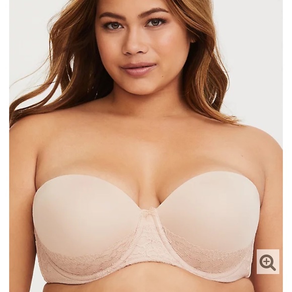 Torrid Microfiber Lace Push-Up Multiway Bra - Picture 2 of 6